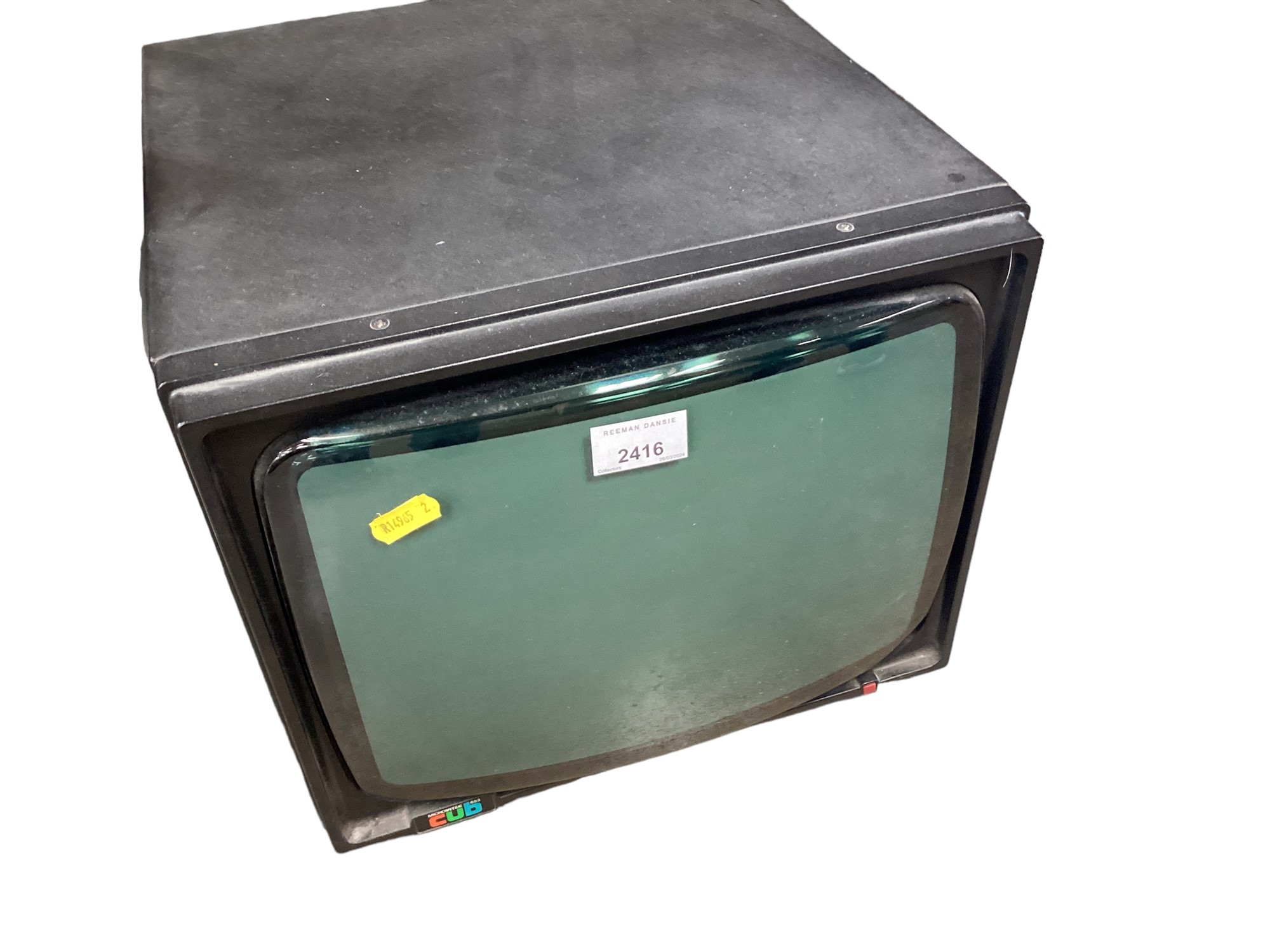 Cub Monitor Computer Lot 2416 - Microvitec Cub monitor, together with Acorn,