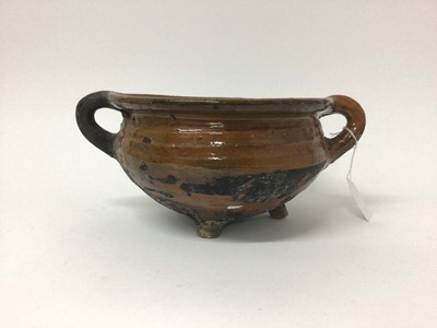 Lot 115 - Medieval glazed pot circa 15th century