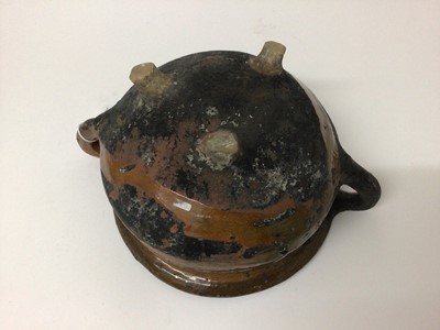 Lot 115 - Medieval glazed pot circa 15th century