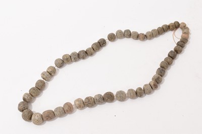 Lot 796 - Mamouth bone necklace