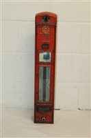 Lot 3407 - Pale-red colour cigarette vending machine...