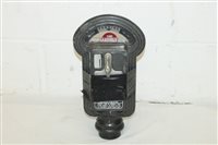 Lot 3409 - American metal Parking Meter (dark grey)