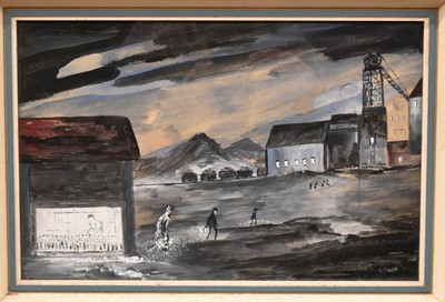 Lot 1574 - R. Tuck (c.1930s) Miners Going on Shift/The Light Shop