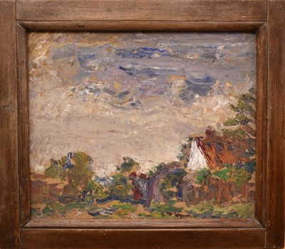 Lot 1594 - Jean Alexander (1911-1994) oil on board - The Keepers Cottage