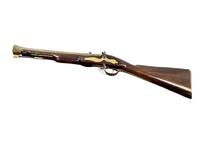 Lot 1003 - Georgian Flintlock blunderbuss