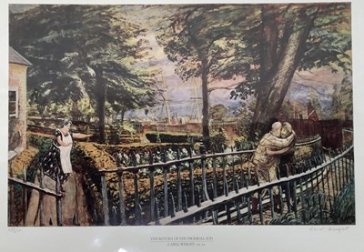 Lot 233 - Carel Weight, signed limited edition print, The Prodigal Son, 250/250, 40cm x 60cm, unframed