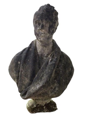 Lot 974 - Henry Weekes (1807-1877): Substantial carved marble portrait bust of General James Caulfeild