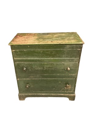 Lot 1631 - Early 19th century pine flour boulter