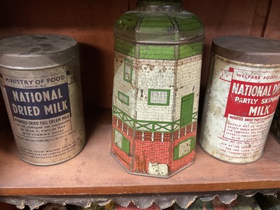 Lot 1659 - Windmill tin by John Gray & Co of Glasgow, confectioners and other tins