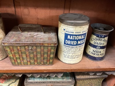 Lot 1659 - Windmill tin by John Gray & Co of Glasgow, confectioners and other tins
