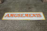 Lot 3443 - Large AMusical Instrumentsements sign and...