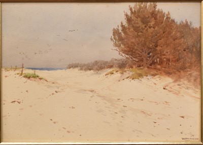 Lot 1720 - William Parkyn (1875-1949), watercolour - The Road to Shore, signed