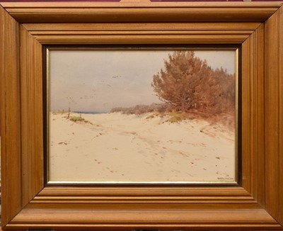 Lot 1720 - William Parkyn (1875-1949), watercolour - The Road to Shore, signed