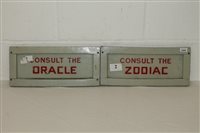 Lot 3444 - Zodiac - Oracle headboards