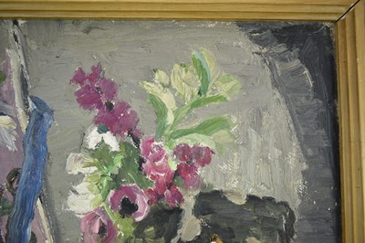 Lot 1768 - *Lucy Harwood (1893-1972) oil on canvas - Still life