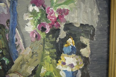 Lot 1768 - *Lucy Harwood (1893-1972) oil on canvas - Still life