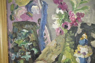 Lot 1768 - *Lucy Harwood (1893-1972) oil on canvas - Still life