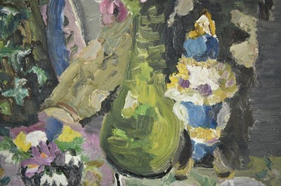 Lot 1768 - *Lucy Harwood (1893-1972) oil on canvas - Still life