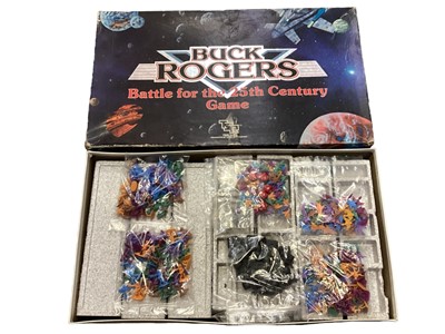 Lot 633 - TSR (c1988) Buck Roger's Battle for the 25th Century Board Game plus other games including Palitoy Parker Horse of the Year Show Jumping (x2) & Johnny Astro vintage space age toy (qty)