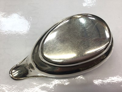 Lot 358 - Georgian silver pap boat