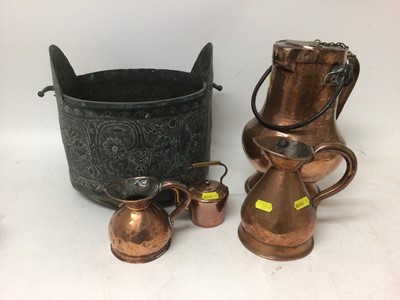 Lot 821 - Group of copper