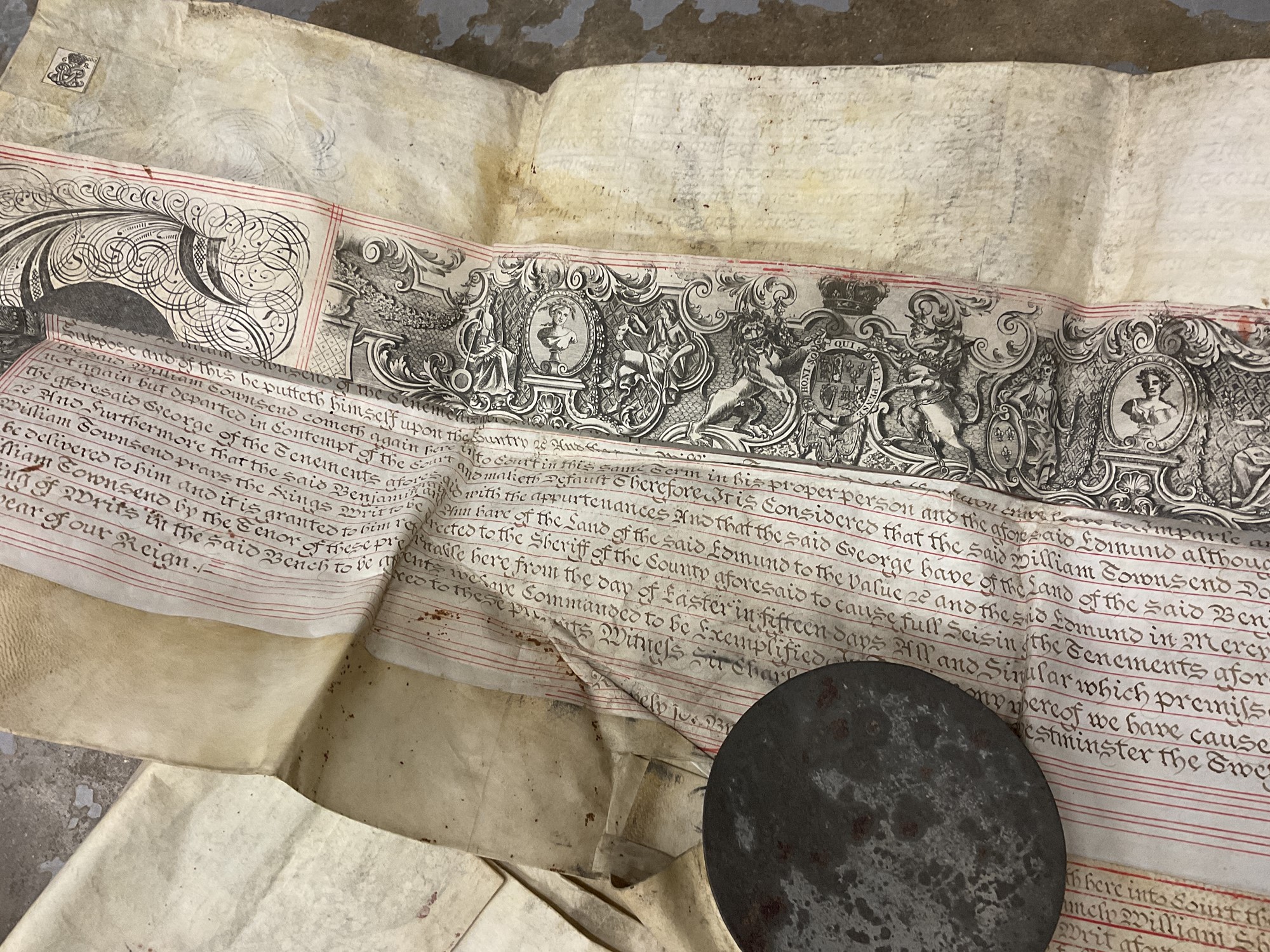 Lot 89 Collection of 17th/18th/19th century vellum