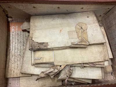 Lot 89 - Collection of 17th/18th/19th century vellum indentures