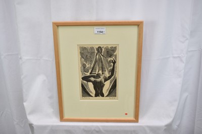 Lot 1154 - *Blair Hughes-Stanton (1902-1981) signed limited edition woodcut - The Bride, 8/12 dated '52, 21cm x 14cm, with two further prints
