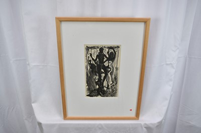 Lot 1154 - *Blair Hughes-Stanton (1902-1981) signed limited edition woodcut - The Bride, 8/12 dated '52, 21cm x 14cm, with two further prints