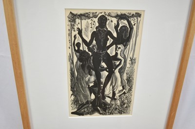 Lot 1154 - *Blair Hughes-Stanton (1902-1981) signed limited edition woodcut - The Bride, 8/12 dated '52, 21cm x 14cm, with two further prints