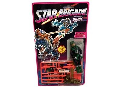 Lot 145 - Hasbro (c1993) Star Brigade GI Joe High Tech Astronaut Fighter Payload 3 1/2" action figure with accessories, on punched card with bubblepack No.81101 (1)
