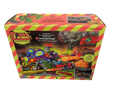 Lot 294 - Playmates (c1991) Toxic Crusaders (Hideously Deformed Creatures of Superhuman Size & Strength) Smogcycle, in sellotaped box No.2502 (1)