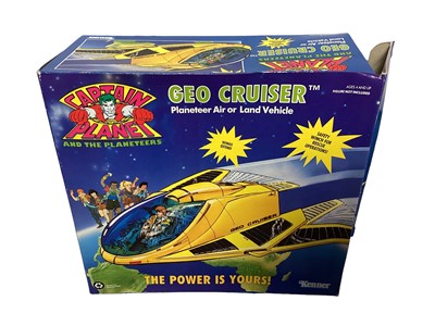 Lot 160 - Kenner (c1991) Captain Planet and the Planteers Geo Cruiser (Air & Land Vehicle), boxed (crumpled with original internal packaging) (1)