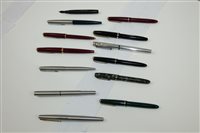 Lot 3648 - Sheaffer sterling Silverer fountain pen,...