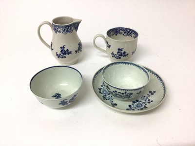 Lot 127 - Group of Liverpool blue and white porcelain