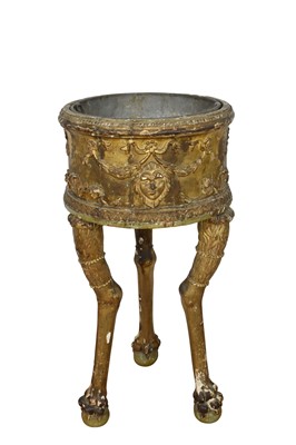 Lot 1322 - George I style giltwood jardinière stand