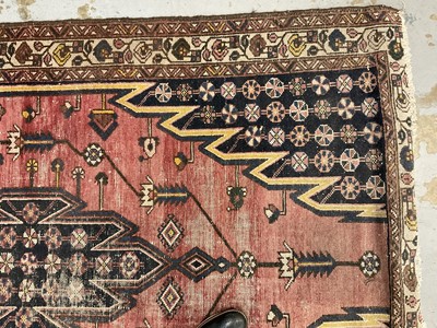 Lot 1539 - Antique Persian rug and three others