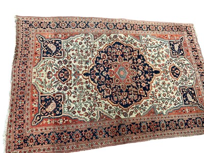 Lot 1539 - Antique Persian rug and three others