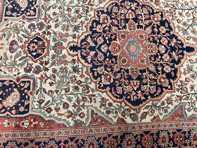 Lot 1539 - Antique Persian rug and three others