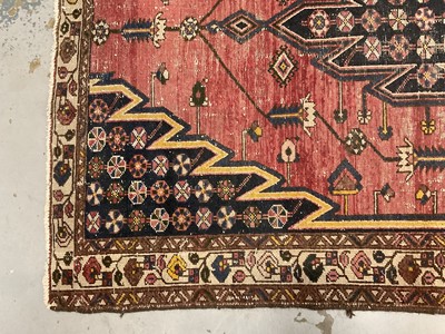 Lot 1539 - Antique Persian rug and three others