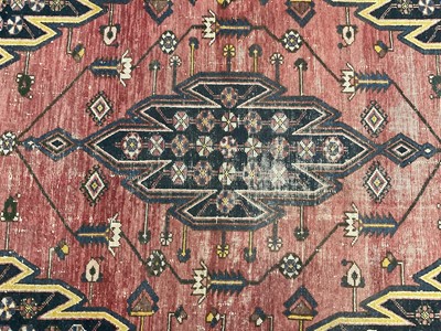 Lot 1539 - Antique Persian rug and three others