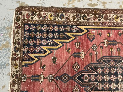 Lot 1539 - Antique Persian rug and three others