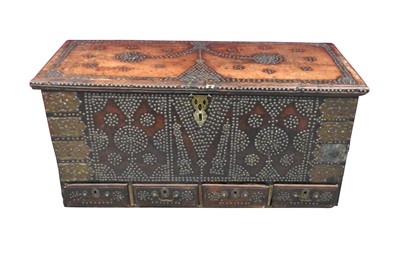 Lot 1384 - 18th century Zanzibar chest