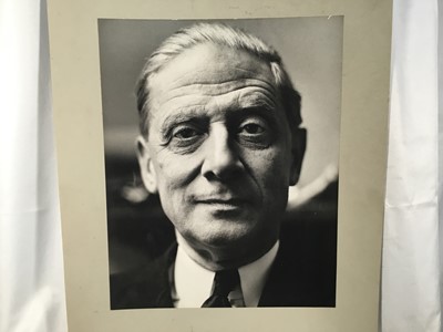 Lot 336 - Lord Snowdon (Antony Armstrong-Jones (1930-2017) signed black and white portrait photograph, unframed 37cm x 29cm