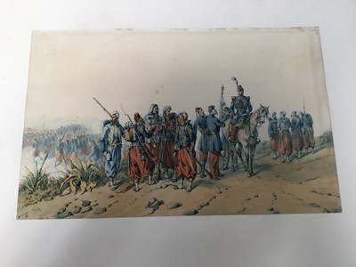 Lot 29 - Orlando Norrie (1832 - 1901), watercolour - Balaclava, signed, 28cm x 44cm, unframed