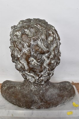 Lot 1009 - John Doubleday (b. 1947) bronze, female bust