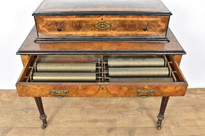 Lot 1128 - Fine quality 19th century interchangeable music box by Pallard and Vaucher et Fils