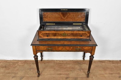 Lot 1128 - Fine quality 19th century interchangeable music box by Pallard and Vaucher et Fils