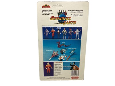 Lot 85 - Galoob (c1985) Defenders of the Earth Flash Gordon (Swashbuckling Space Hero) 5" action figure, on punched card with bubblepack No.5100 (1)