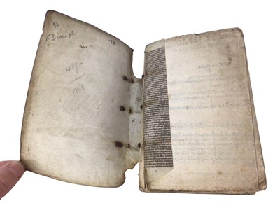 Lot 1776 - Walter Travers - Ecclesiasticae disciplinae, et Anglicanae ecclesiae ab illa aberrationis, stating printed by Adam de Monte in 1574, but known to be a false imprint, early full calf octavo, 15cm hi...